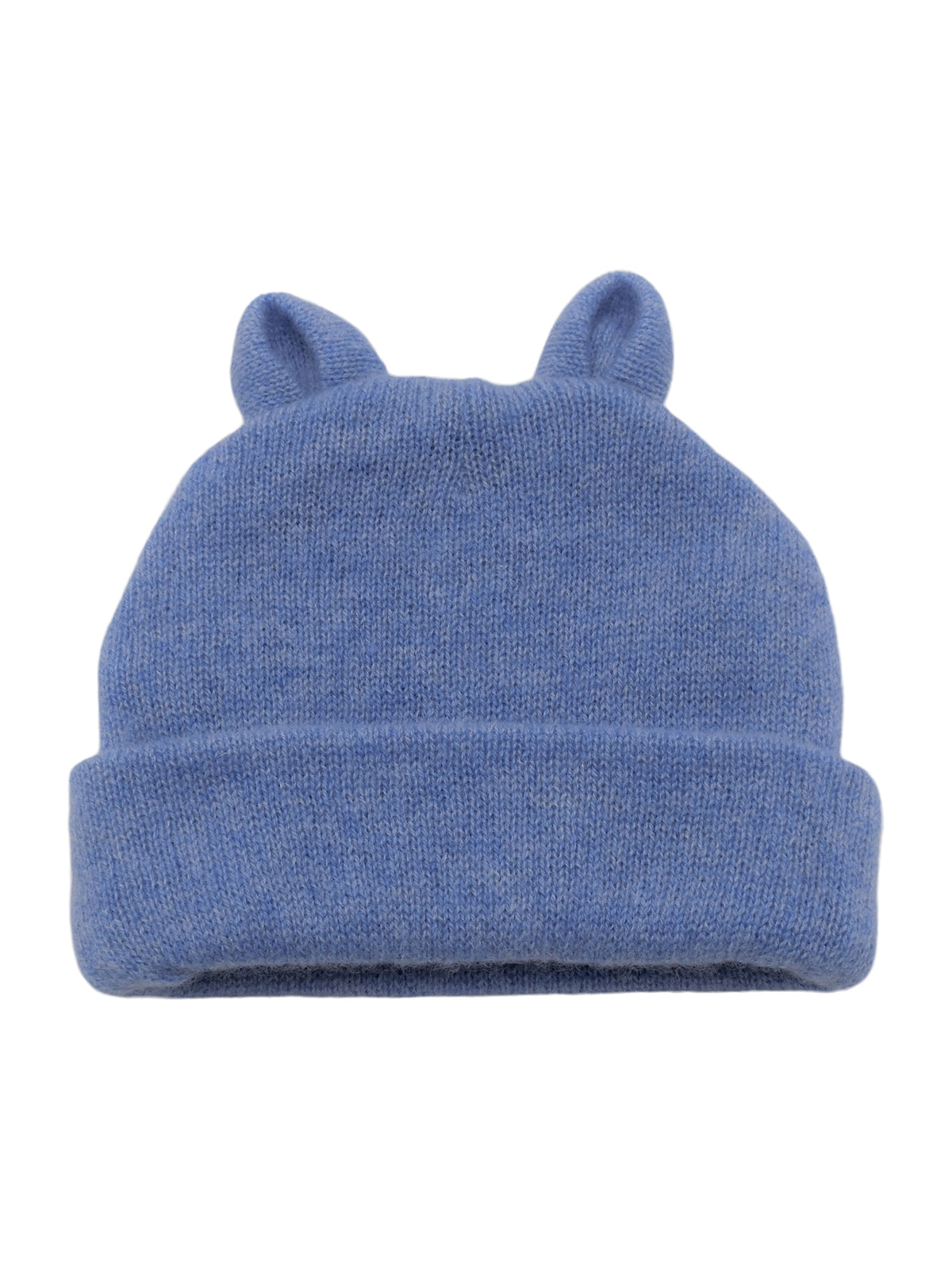 Baby 100% cashmere beanie, colour Sky | Dalle Piane Cashmere