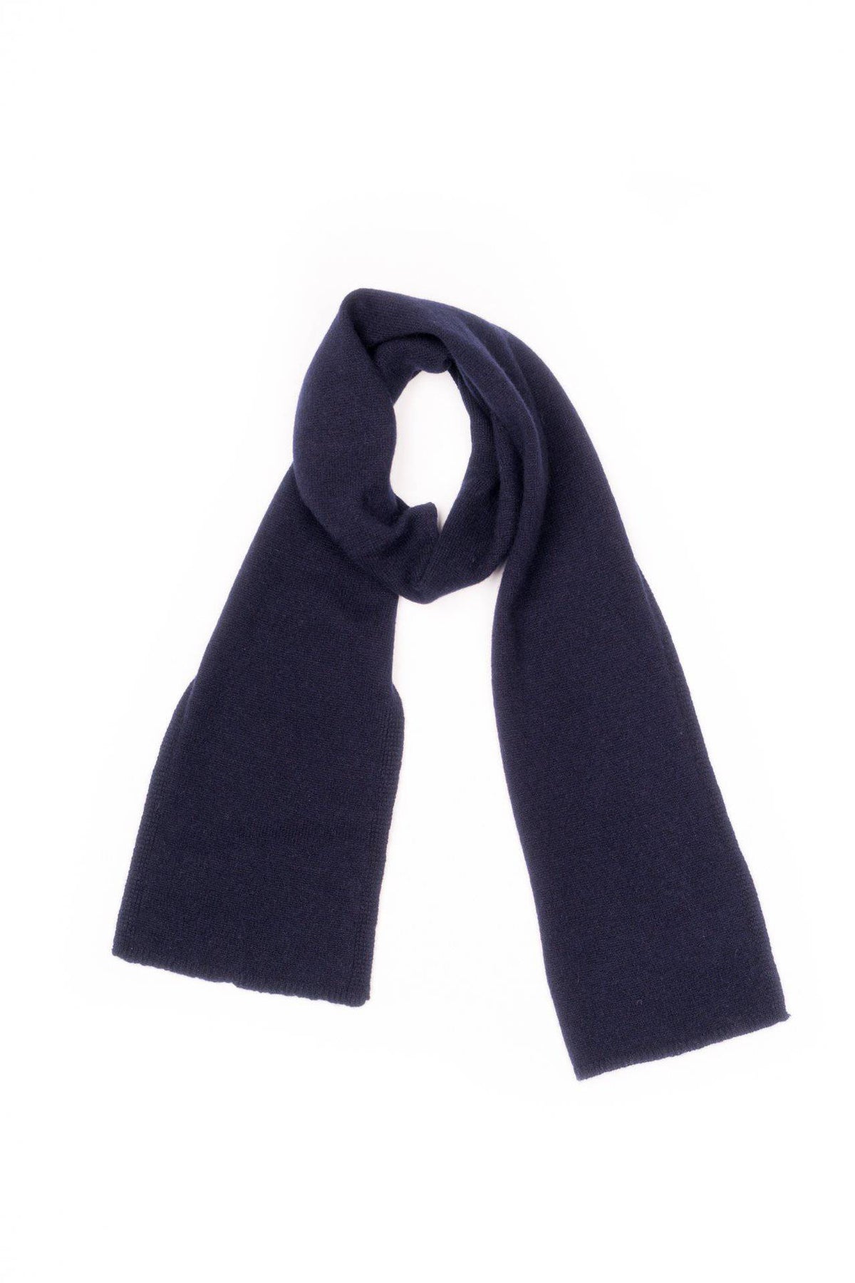 Kids' 100% cashmere scarf, colour Blue | Dalle Piane Cashmere
