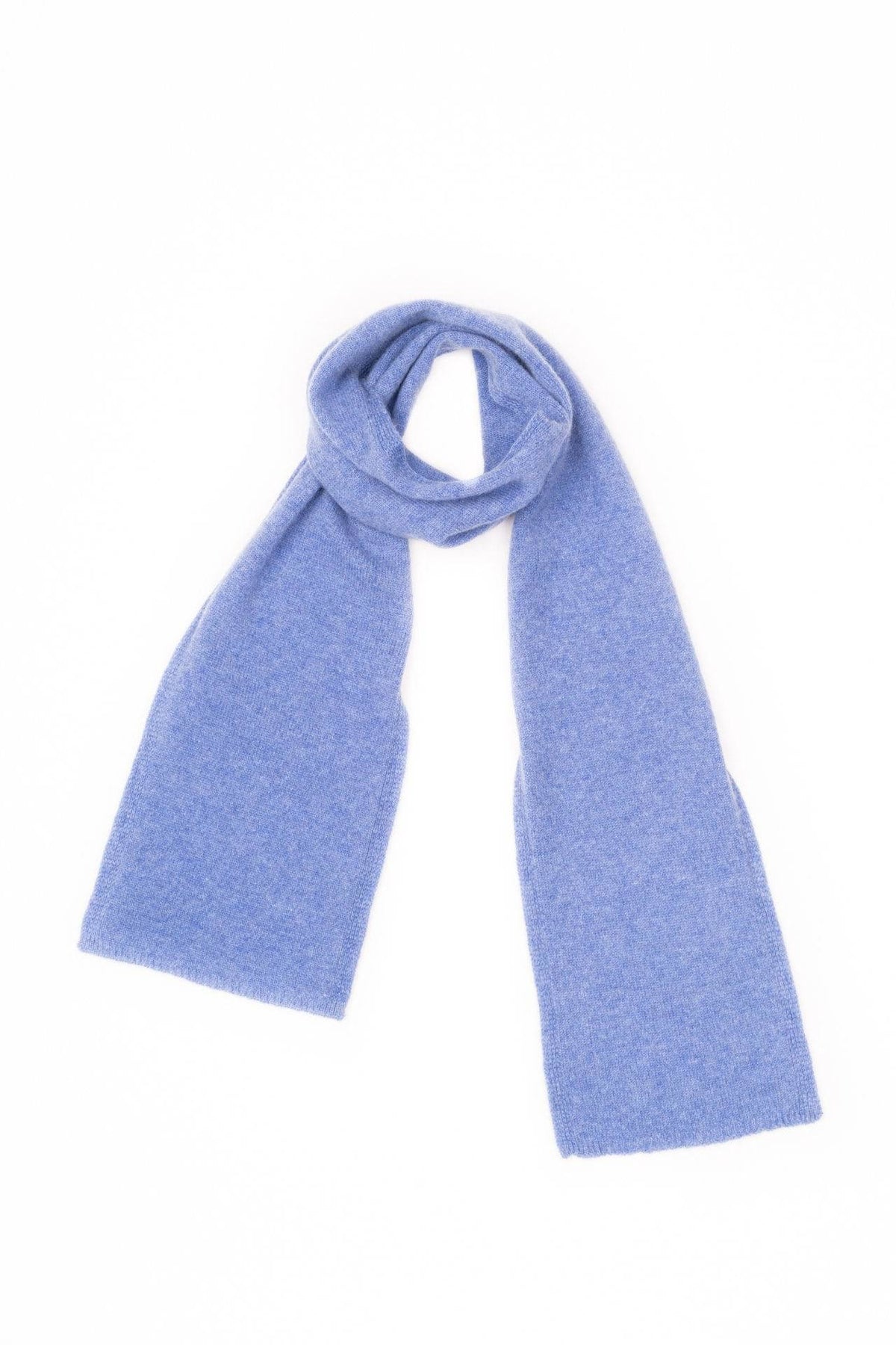 Kids' 100% cashmere scarf, colour Light Blue | Dalle Piane Cashmere
