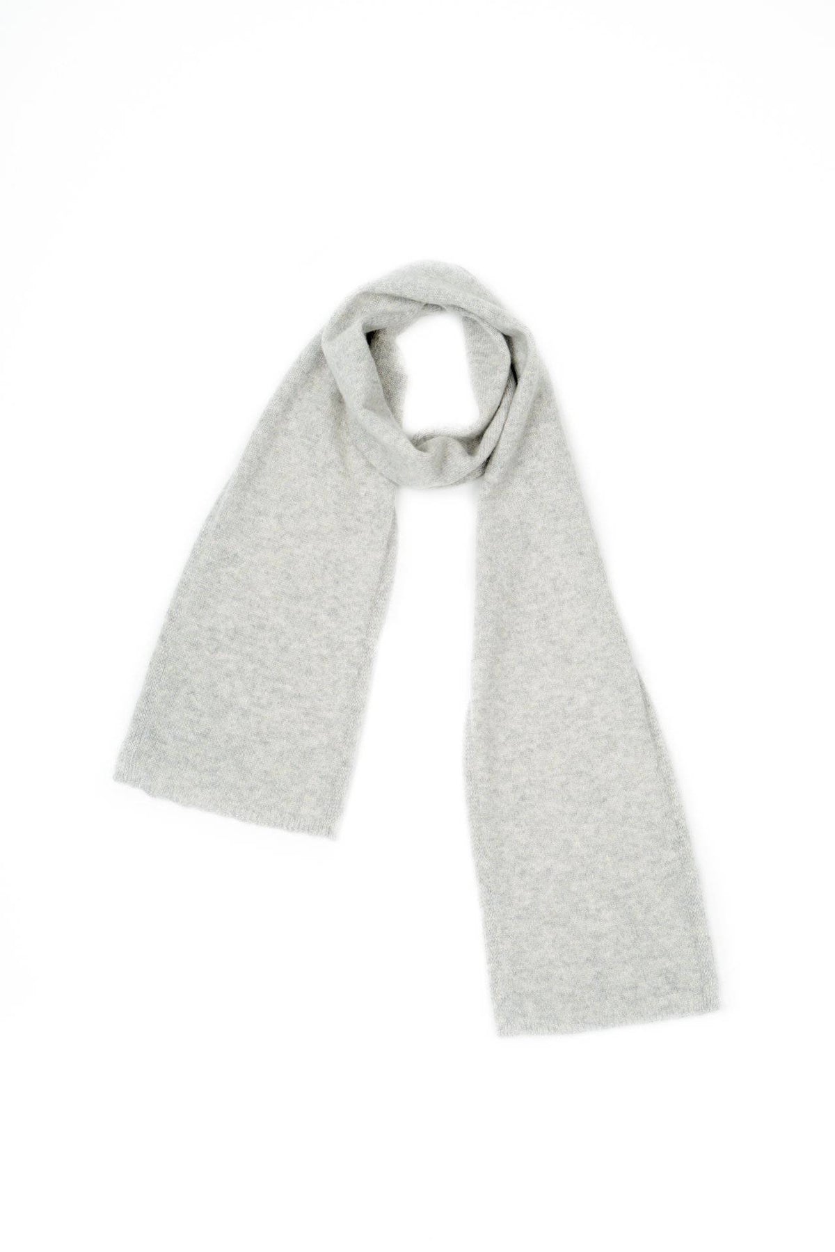 Kids' 100% cashmere scarf, colour Grey | Dalle Piane Cashmere
