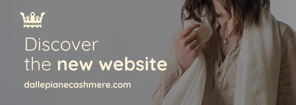 The new Dalle Piane Cashmere website is online