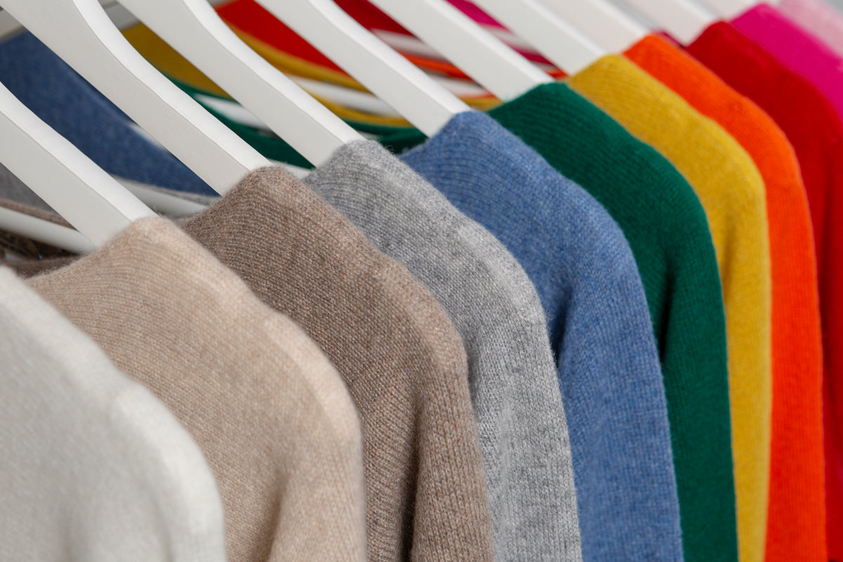 Women's cashmere sweaters and cardigans by Dalle Piane Cashmere