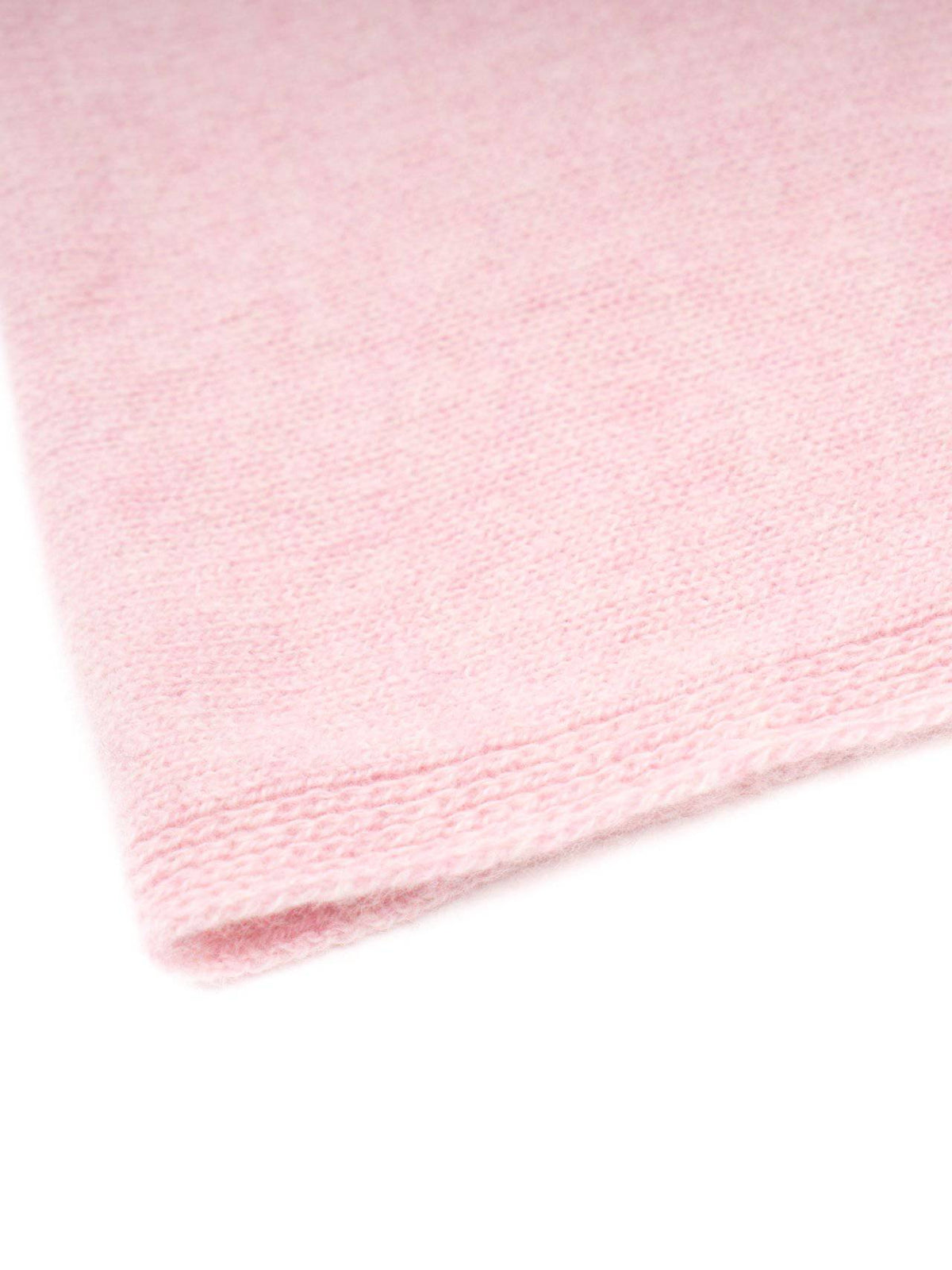 100% cashmere baby blanket, colour Pink, view 2 | Dalle Piane Cashmere